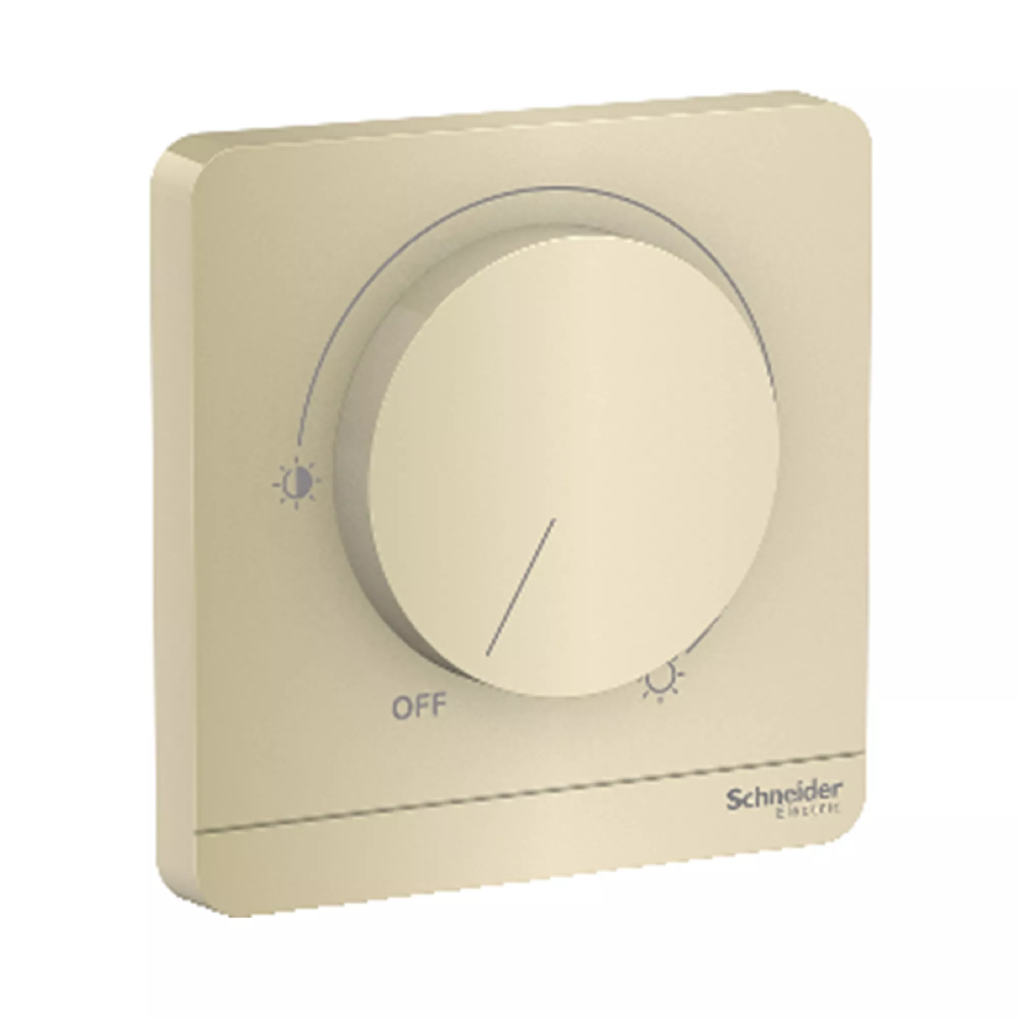 Schneider AvatarOn Rotary Dimmer 250VA Wine Gold