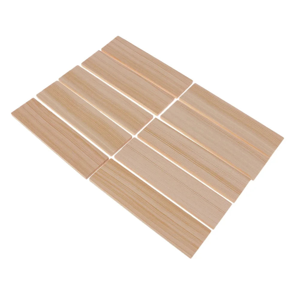 10pcs Rectangle Wood Plank